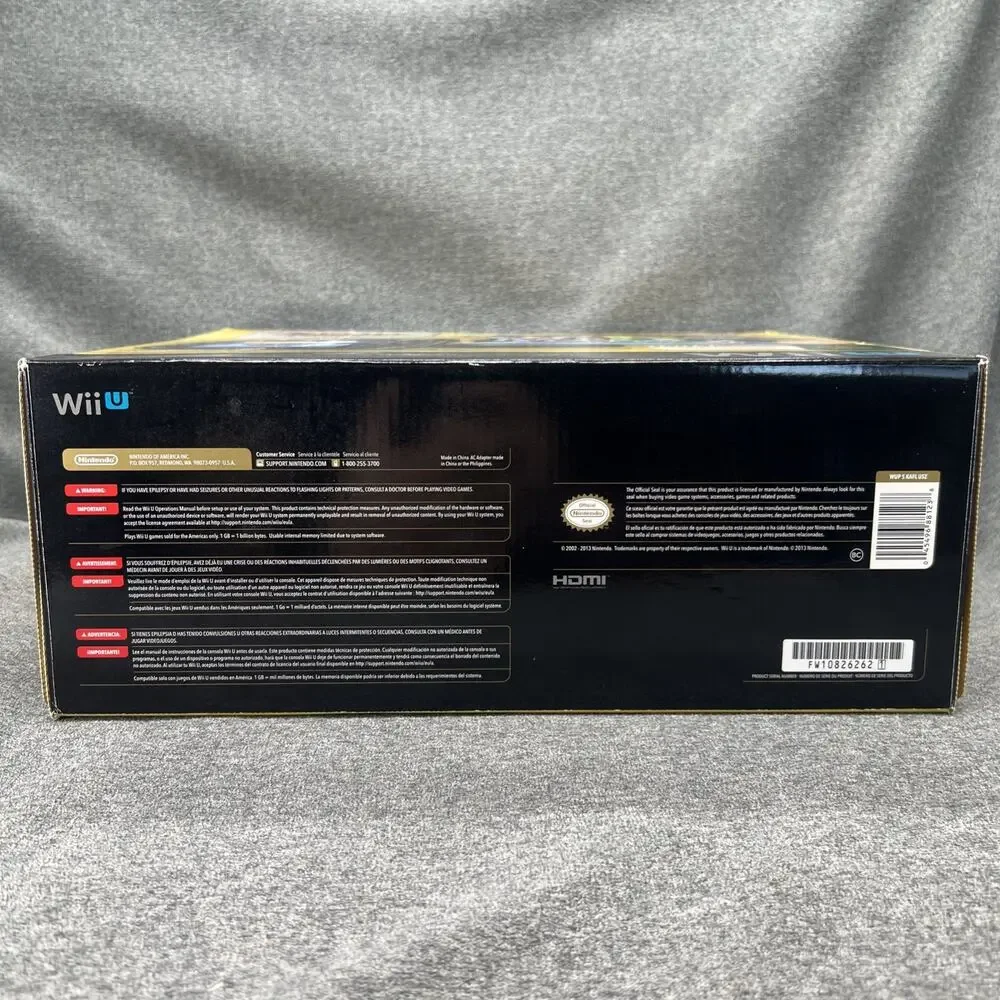 Nintendo Wii U Zelda Wind Waker HD Replacement BOX ONLY 32GB Deluxe Set